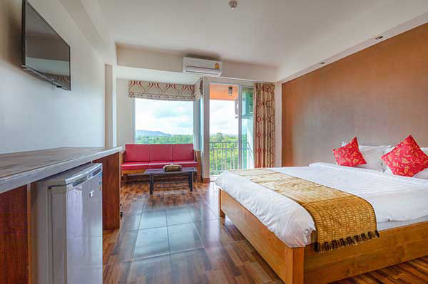 Mountain View room - King size bed